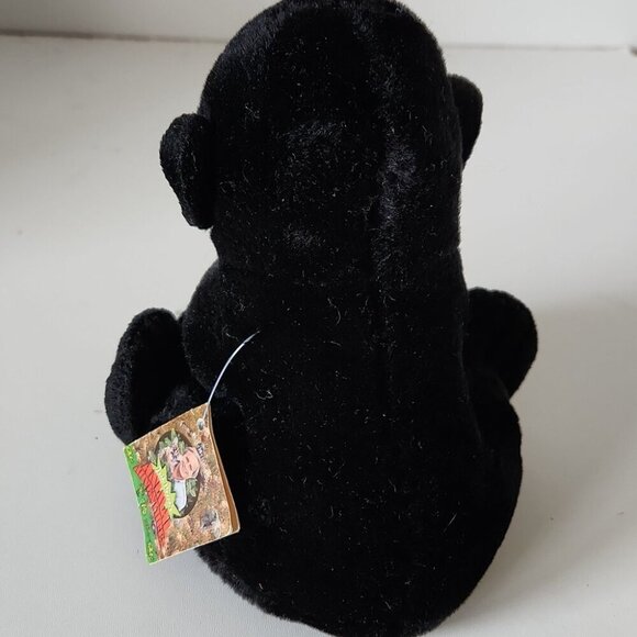 NWT RAINFOREST CAFE | Rare Retired Plush Gorilla Black Animal Stuffed - Picture 3 of 5